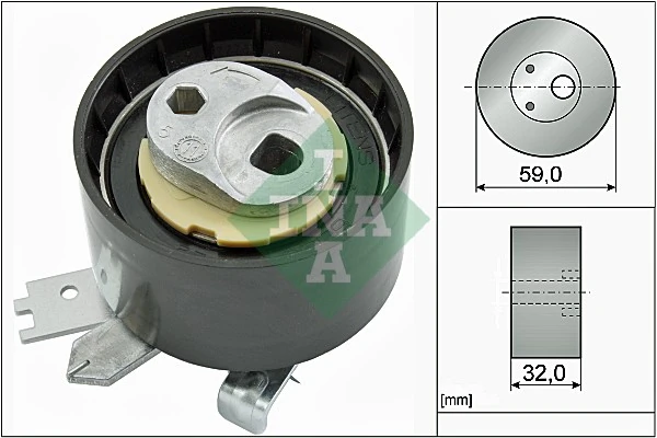 Tensioner Pulley, timing belt